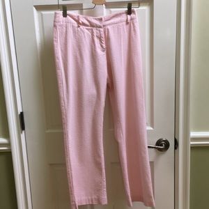 Molly B Pink and White PinStriped  Pants.